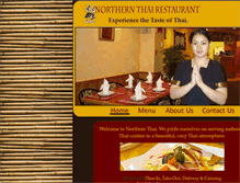 Tablet Screenshot of northernthai.ca